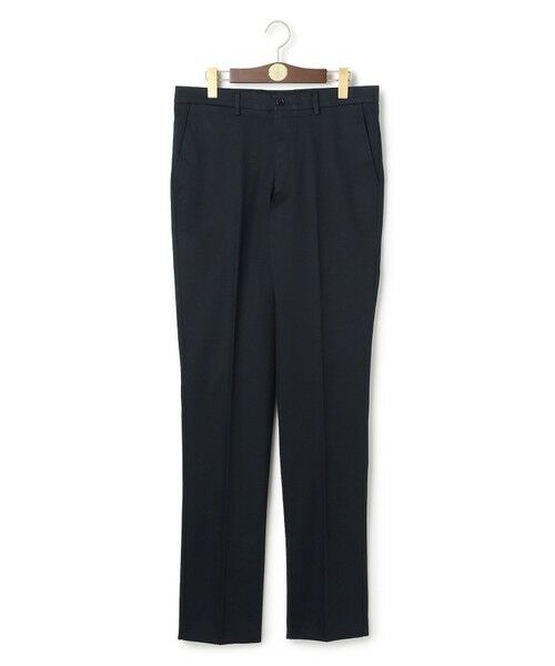 J.PRESS / ジェイプレス チノ・ワークパンツ | 【ストレッチ】トリコチン ステムテーパード パンツ（ネイビー系）