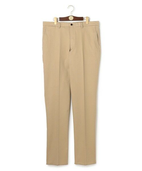 J.PRESS / ジェイプレス チノ・ワークパンツ | 【KING SIZE / ストレッチ】トリコチン ステムテーパード パンツ（ベージュ系）