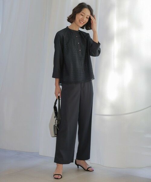 J.PRESS / ジェイプレス その他パンツ | トロピカルストレッチ ワイド パンツ | 詳細1