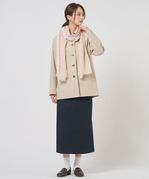 J.PRESS / ジェイプレス マフラー・ショール・スヌード・ストール | 【着こなしのポイントに】プリント ストール | 詳細2