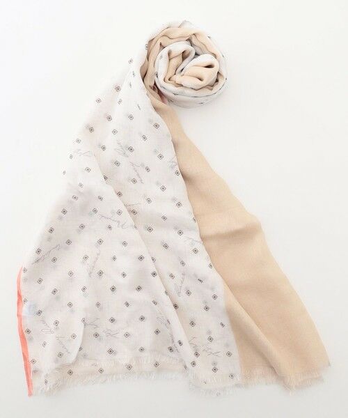 J.PRESS / ジェイプレス マフラー・ショール・スヌード・ストール | 【着こなしのポイントに】プリント ストール | 詳細3
