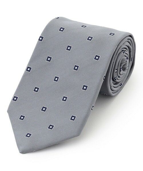 J.PRESS / ジェイプレス ネクタイ | 【フレッシャーズにもおすすめ】小紋柄 ネクタイ（グレー系7）