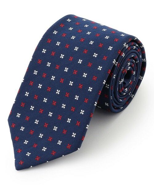 J.PRESS / ジェイプレス ネクタイ | 【フレッシャーズにもおすすめ】小紋柄 ネクタイ（ダルブルー系8）