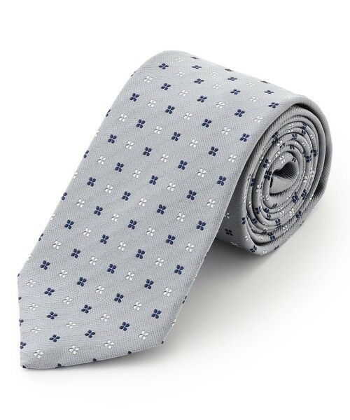 J.PRESS / ジェイプレス ネクタイ | 【フレッシャーズにもおすすめ】小紋柄 ネクタイ（グレー系8）