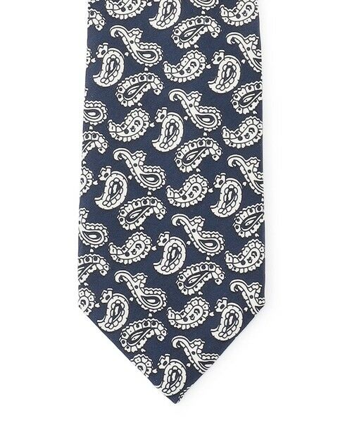 J.PRESS / ジェイプレス ネクタイ | ハンドプリントペイズリー ネクタイ | 詳細1