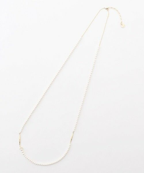 J.PRESS / ジェイプレス ネックレス・ペンダント・チョーカー | 【2way】small パール ネックレス（ケシウスゴールド系）