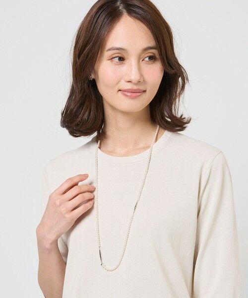 J.PRESS / ジェイプレス ネックレス・ペンダント・チョーカー | 【2way】small パール ネックレス（シルバー系）