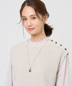 J.PRESS / ジェイプレス ネックレス・ペンダント・チョーカー | 【リバーシブル】ワントップ ネックレス