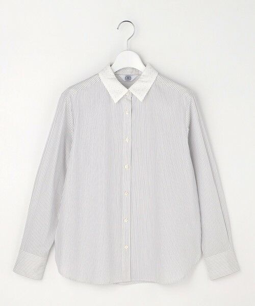 J.PRESS / ジェイプレス シャツ・ブラウス | 【WEB限定カラーあり・2way】エステネージュ TYPEWRITER STRIPE シャツ | 詳細25