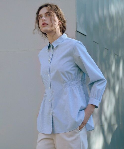 J.PRESS / ジェイプレス シャツ・ブラウス | 【WEB限定カラーあり】コンパクトエステネージュ シャーリング シャツ ブラウス | 詳細13