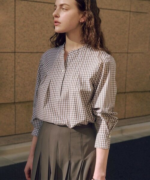 J.PRESS / ジェイプレス シャツ・ブラウス | 【WEB限定カラーあり】コンパクトエステネージュ スキッパー ブラウス | 詳細20