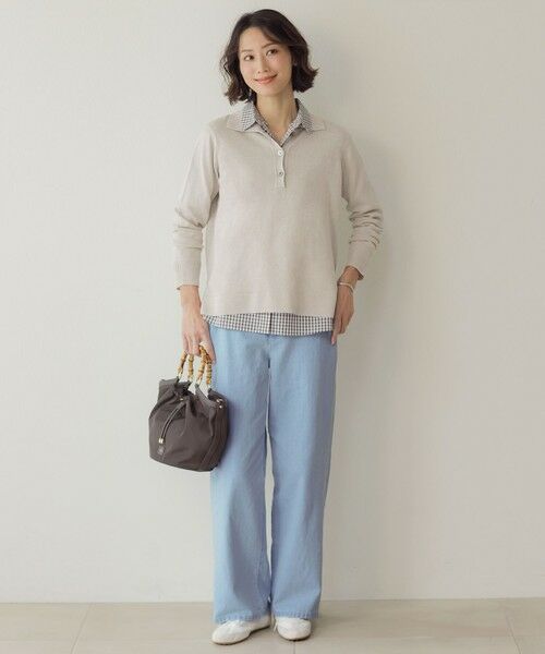 J.PRESS / ジェイプレス トートバッグ | 【2way】ギャザーバンブー トート バッグ | 詳細2