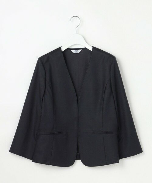 J.PRESS / ジェイプレス ノーカラージャケット | 【定番人気・セットアップ対応】OXIJEWEL ストレッチ ノーカラー ジャケット | 詳細18