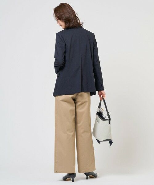 J.PRESS / ジェイプレス テーラードジャケット | 【人気素材・セットアップ対応】セルロースリネンストレッチ ダブル ジャケット | 詳細9