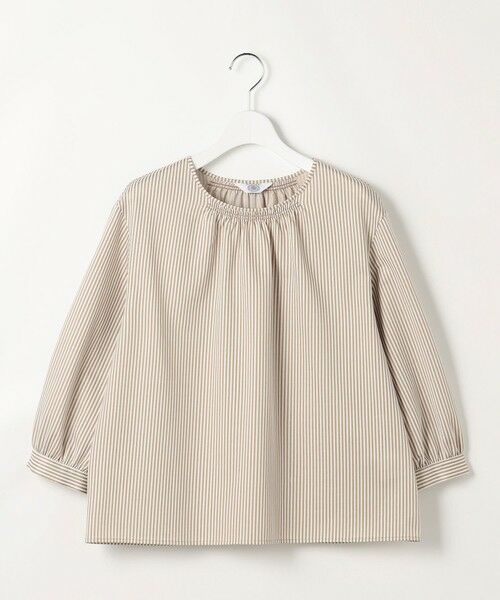 J.PRESS / ジェイプレス カットソー | ストライプジャカード ラウンドネック カットソー | 詳細4