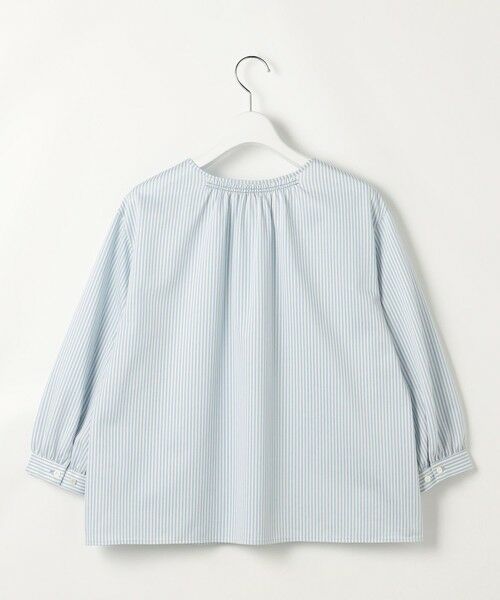 J.PRESS / ジェイプレス カットソー | ストライプジャカード ラウンドネック カットソー | 詳細8