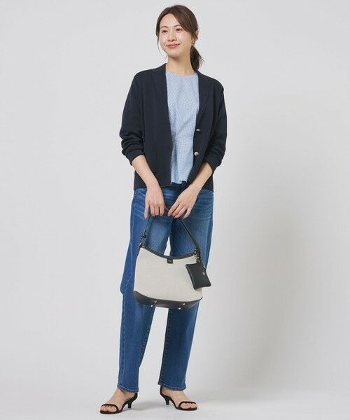 J.PRESS / ジェイプレス カーディガン・ボレロ | 【昨年ご好評・オンオフ使える・冷房対策に】Cotton Acetate ニット ジャケット | 詳細11