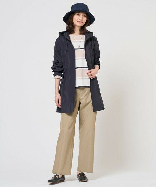 J.PRESS / ジェイプレス ニット・セーター | Cotton Acetate ブロッキング ボーダー ニット | 詳細9