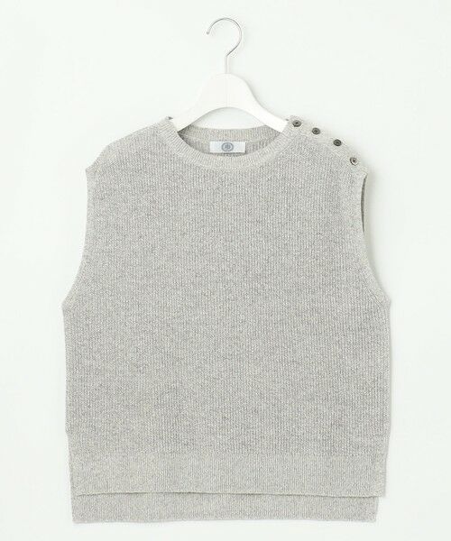 J.PRESS / ジェイプレス ベスト | 【WEB限定カラーあり・プラスワンアイテムに】LINEN COTTON ニット ベスト | 詳細3