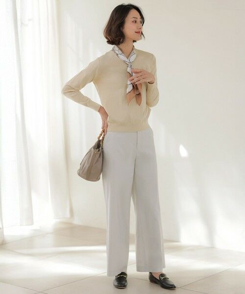 J.PRESS / ジェイプレス ニット・セーター | 【着回し力抜群・オンオフ使える】HIGH GAUGE BASIC Vネック ニット | 詳細7