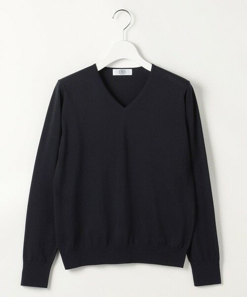 J.PRESS / ジェイプレス ニット・セーター | 【着回し力抜群・オンオフ使える】HIGH GAUGE BASIC Vネック ニット | 詳細24