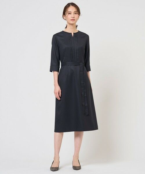 J.PRESS / ジェイプレス ロング・マキシ丈ワンピース | 【定番人気・セットアップ対応】OXIJEWEL ストレッチ ワンピース | 詳細15