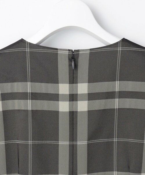 J.PRESS / ジェイプレス ロング・マキシ丈ワンピース | ブロックチェックジャガード ワンピース | 詳細12