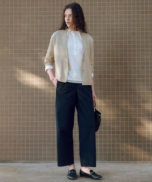 J.PRESS / ジェイプレス その他パンツ | TCリネン ドライツイル ストレート パンツ | 詳細13