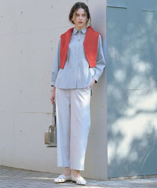 J.PRESS / ジェイプレス その他パンツ | 【人気素材・セットアップ対応】セルロースリネンストレッチ セミワイド パンツ | 詳細28