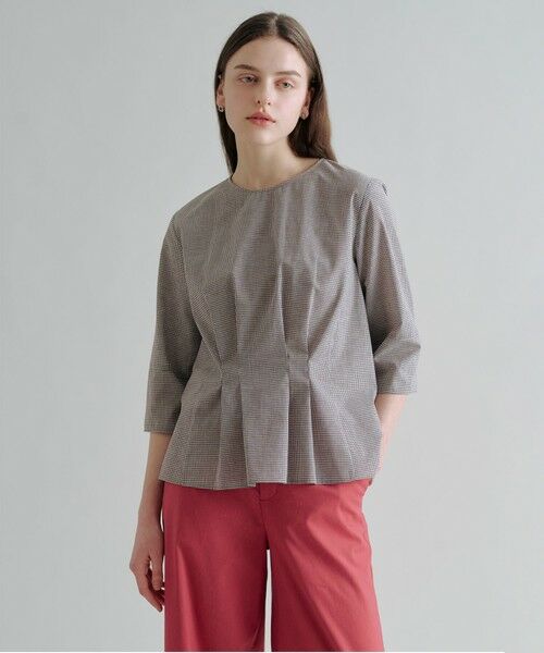 J.PRESS / ジェイプレス その他パンツ | 【WEB限定・人気素材・セットアップ対応】セルロースリネンストレッチ ワイドストレート パンツ | 詳細2