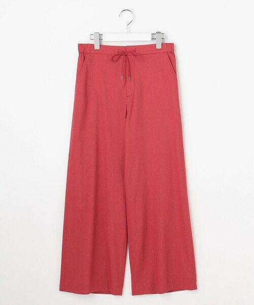 J.PRESS / ジェイプレス その他パンツ | 【WEB限定・人気素材・セットアップ対応】セルロースリネンストレッチ ワイドストレート パンツ | 詳細6