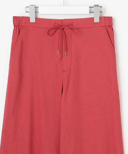 J.PRESS / ジェイプレス その他パンツ | 【WEB限定・人気素材・セットアップ対応】セルロースリネンストレッチ ワイドストレート パンツ | 詳細8