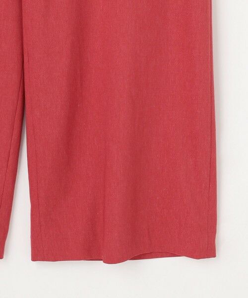 J.PRESS / ジェイプレス その他パンツ | 【WEB限定・人気素材・セットアップ対応】セルロースリネンストレッチ ワイドストレート パンツ | 詳細11