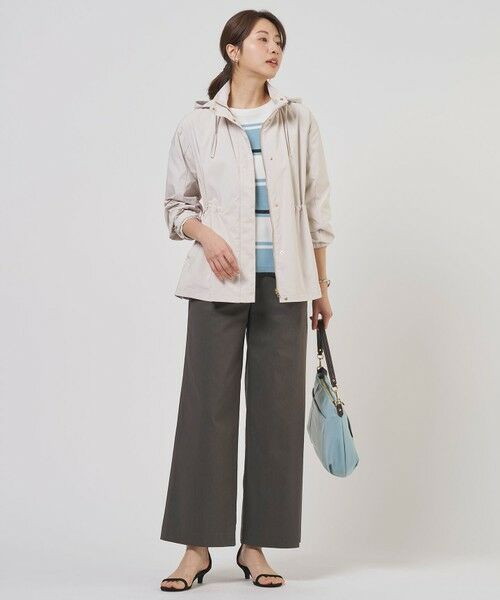 J.PRESS / ジェイプレス その他パンツ | 【WEB限定・人気素材・セットアップ対応】セルロースリネンストレッチ ワイドストレート パンツ | 詳細27