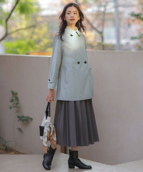 J.PRESS / ジェイプレス ロング・マキシ丈スカート | 【WEB限定カラーあり】TC ライトタンブラー プリーツ スカート | 詳細3