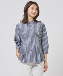 J.PRESS / ジェイプレス シャツ・ブラウス | TC ハイカウントストライプ シャツ ブラウス