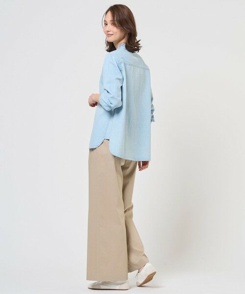 J.PRESS / ジェイプレス シャツ・ブラウス | コットンリネン 7oz デニム シャツ | 詳細2