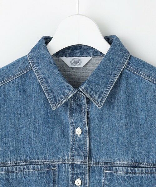 J.PRESS / ジェイプレス シャツ・ブラウス | コットンリネン 7oz デニム シャツ | 詳細12