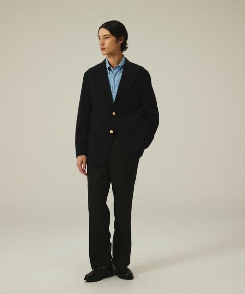 J.PRESS / ジェイプレス テーラードジャケット | 【J.PRESS ORIGINALS】【UNISEX】Wool Polyester Stretch Toropical 3B Blazer / Baggy Fit | 詳細2