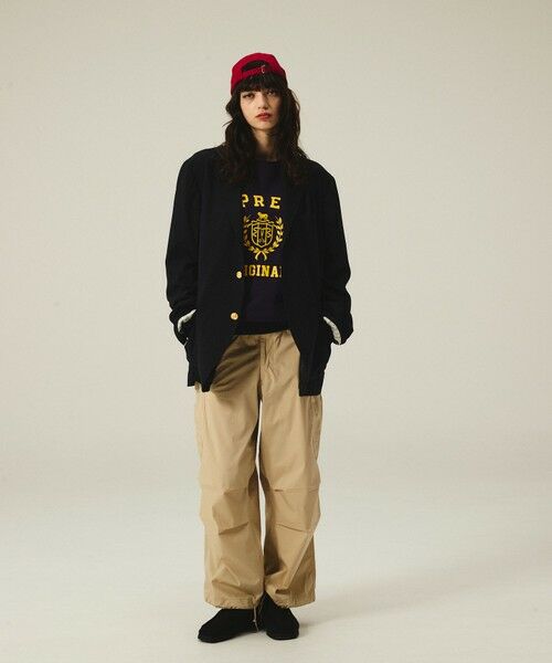 J.PRESS / ジェイプレス テーラードジャケット | 【J.PRESS ORIGINALS】【UNISEX】Wool Polyester Stretch Toropical 3B Blazer / Baggy Fit | 詳細3