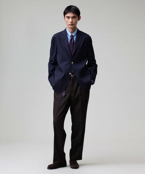 J.PRESS / ジェイプレス テーラードジャケット | 【J.PRESS ORIGINALS】【UNISEX】Wool Polyester Stretch Toropical 3B Blazer / Baggy Fit | 詳細6