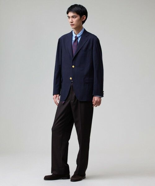J.PRESS / ジェイプレス テーラードジャケット | 【J.PRESS ORIGINALS】【UNISEX】Wool Polyester Stretch Toropical 3B Blazer / Baggy Fit | 詳細7