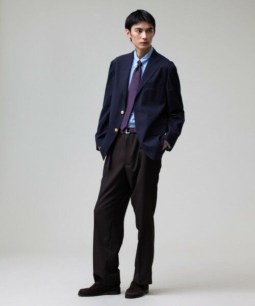 J.PRESS / ジェイプレス テーラードジャケット | 【J.PRESS ORIGINALS】【UNISEX】Wool Polyester Stretch Toropical 3B Blazer / Baggy Fit | 詳細8