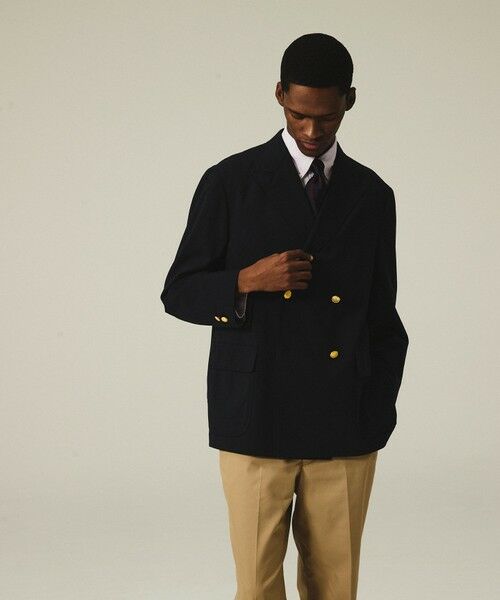 J.PRESS / ジェイプレス テーラードジャケット | 【J.PRESS ORIGINALS】【UNISEX】Wool Polyester Stretch Toropical 4B Blazer / Baggy-Fit | 詳細2