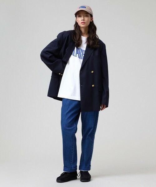 J.PRESS / ジェイプレス テーラードジャケット | 【J.PRESS ORIGINALS】【UNISEX】Wool Polyester Stretch Toropical 4B Blazer / Baggy-Fit | 詳細4