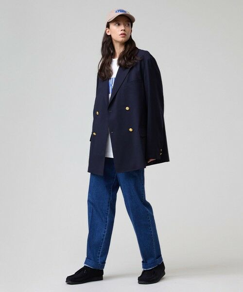 J.PRESS / ジェイプレス テーラードジャケット | 【J.PRESS ORIGINALS】【UNISEX】Wool Polyester Stretch Toropical 4B Blazer / Baggy-Fit | 詳細5