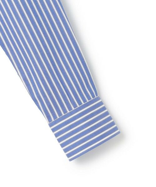 J.PRESS / ジェイプレス シャツ・ブラウス | 【PREMIUM PLEATS / 形態安定】スーピマコットンパナマストライプ シャツ / B.D. | 詳細4