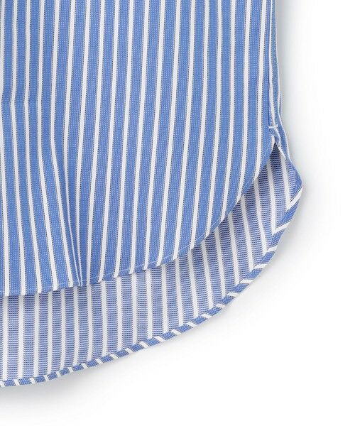 J.PRESS / ジェイプレス シャツ・ブラウス | 【PREMIUM PLEATS / 形態安定】スーピマコットンパナマストライプ シャツ / B.D. | 詳細5