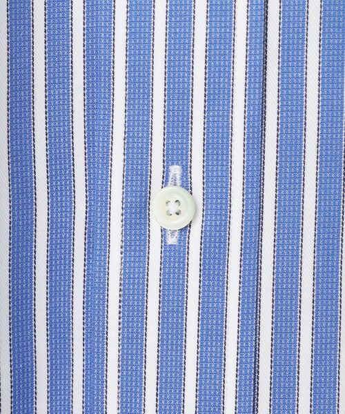 J.PRESS / ジェイプレス シャツ・ブラウス | 【PREMIUM PLEATS / 形態安定】スーピマコットンパナマストライプ シャツ / B.D. | 詳細8