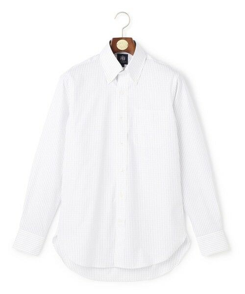 J.PRESS / ジェイプレス シャツ・ブラウス | 【PREMIUM PLEATS / 形態安定】スーピマコットングラフチェック シャツ / B.D. | 詳細1